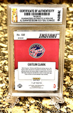 GRADED GEM-MT 10 CAITLIN CLARK Fever 2024 Panini Record Stacker Rookie #198