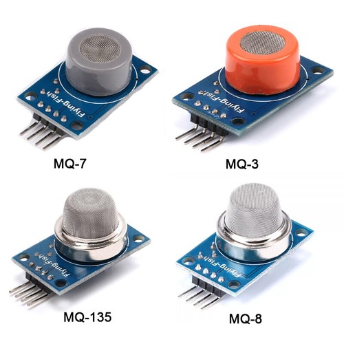 High Quality MQ-3 MQ-7 MQ-8 MQ-135 Gas Sensor Module for Arduino 5VDC 150mA - Picture 1 of 19