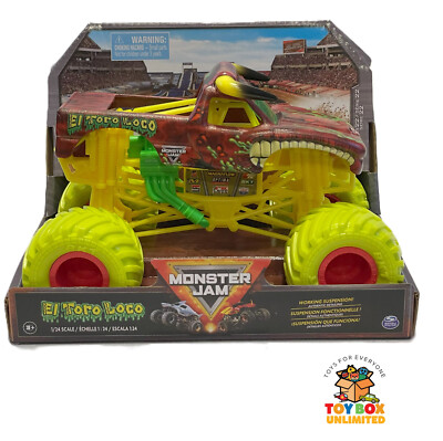Spin Master Original Trucks  Großes Auto  1:24 Monster Jam Truck El Toro Loco