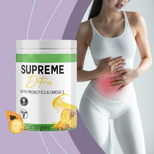 1 X Detox Supplement Healthcare Natural Fiber Powder 300g - Picture 7 of 9