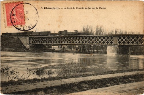 CPA 95 SAINT GRATIEN RUE DE PARIS