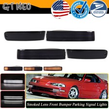 4pcs Switchback Led Dynamic Signal Marker Corner Lights For 92-96 Honda Prelude