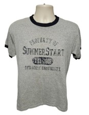 2006 Syracuse University Property of Summer Start Adult Medium Gray TShirt