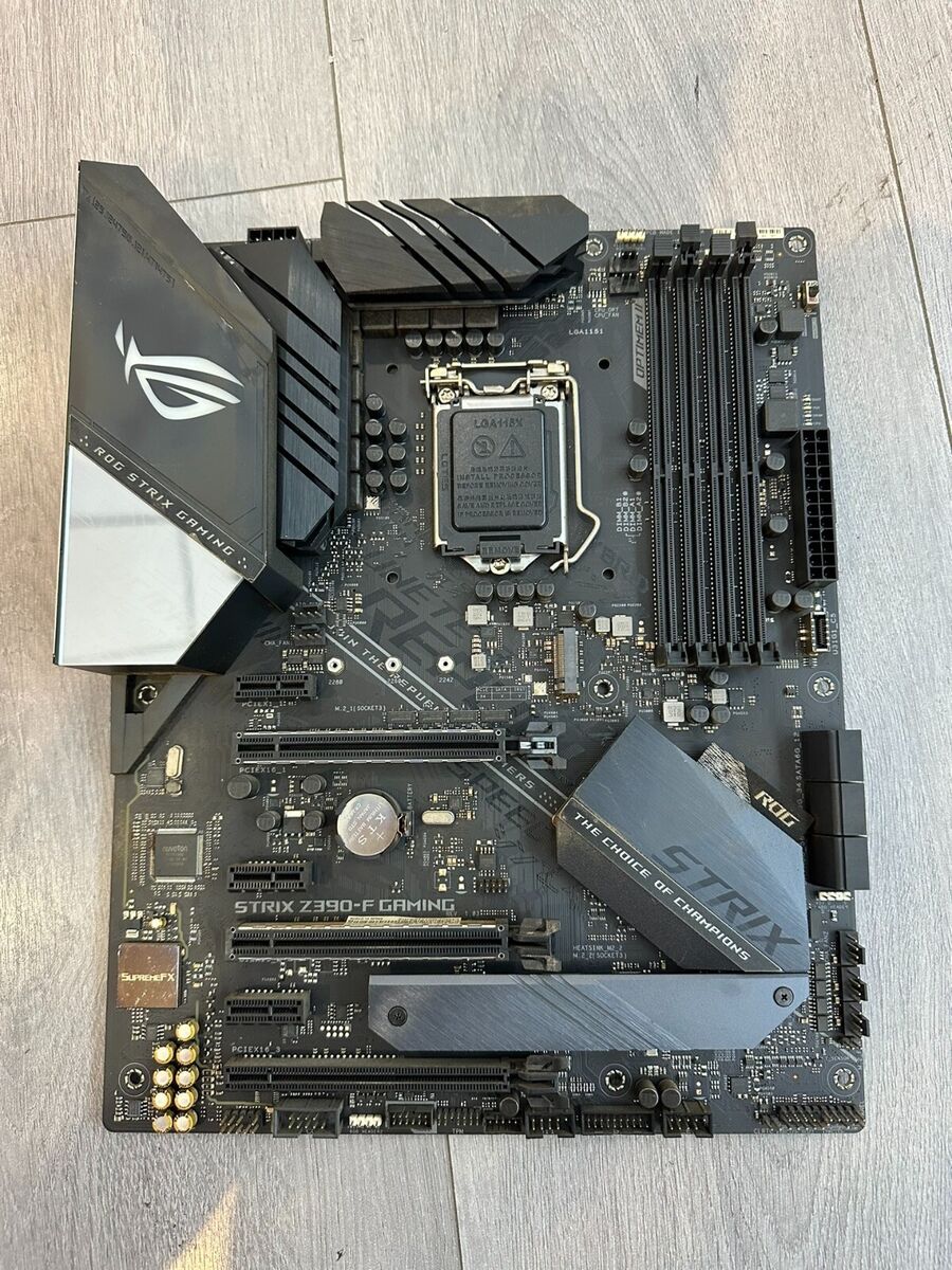 ASUS ROG STRIX Z390-F GAMING Intel 8th/9th Gen DDR4 LGA 1151 ASUS ROG STRIX Z390-F GAMING Intel 8th/9th Gen DDR4 LGA 1151