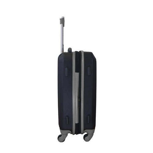 Denco Suitcase 21" 2-Tone Carry-On 4-Wheel Spinner Hardcase ABS Plastic in Black - Picture 2 of 6