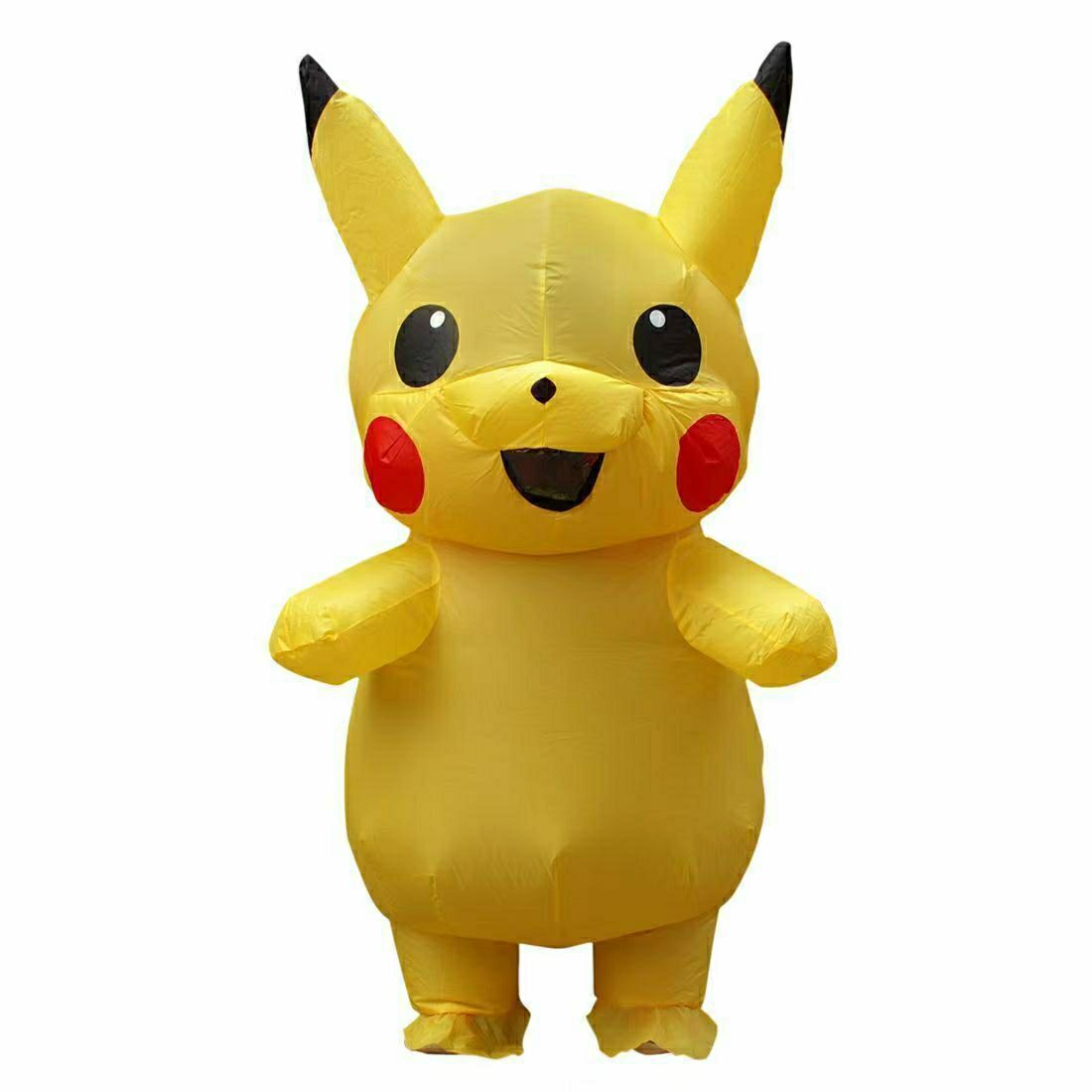 Unisex Mascot Pikachu Inflatable Costume Cosplay Halloween