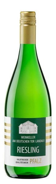 Weinkeller Am Deutschen Tor Landau Riesling Halbtrocken Qba 6 X 1 L-image