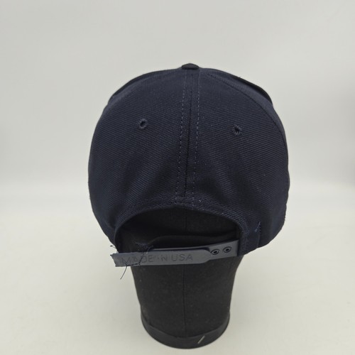 Vintage USS Hornet Strapback Hat Cap Blue Navy Ship Boat Aircraft Carrier CV-12 - Picture 4 of 14