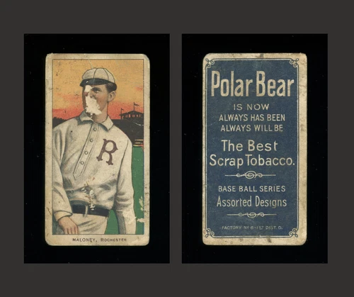 1909-11 T206 - BILLY MALONEY - POLAR BEAR