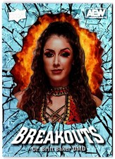 2022 Upper Deck AEW All Elite Wrestling Breakouts DR. BRITT BAKER DMD BO-21 1:73