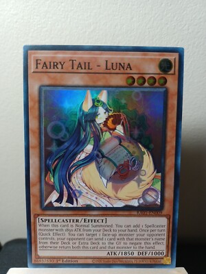 YuGiOh! - Fairy Tail - Luna - 1st Edition Super Rare RA01-EN009 NM | eBay YuGiOh! - Fairy Tail - Luna - 1st Edition Super Rare RA01-EN009 NM | eBay