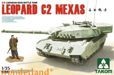 Takom 1/35 2003 Canadian MBT Leopard C2 Mexas