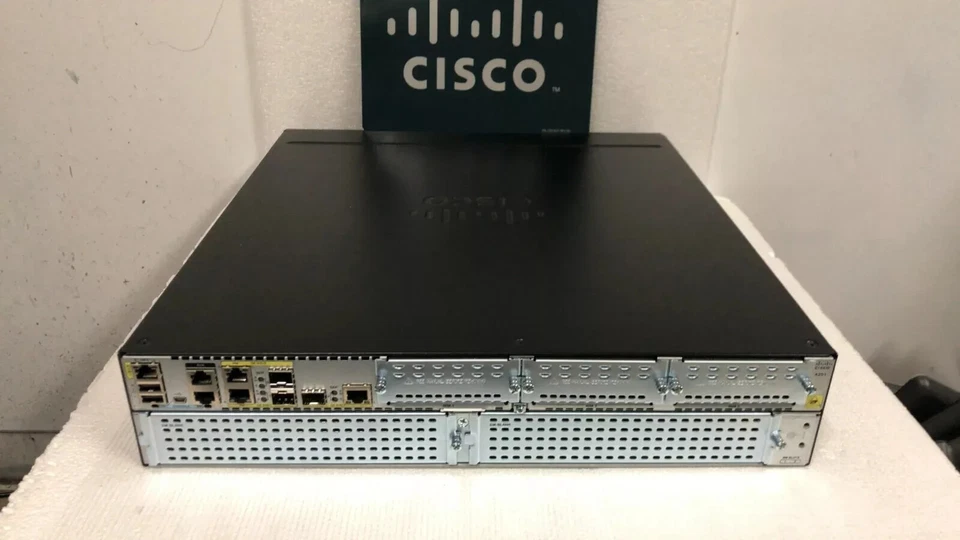 CISCO ISR4351-CME-SRST/K9 3-Port Gigabit Voice Router VoiP CME-12 ISR4351-V/K9 - Image 4 of 4
