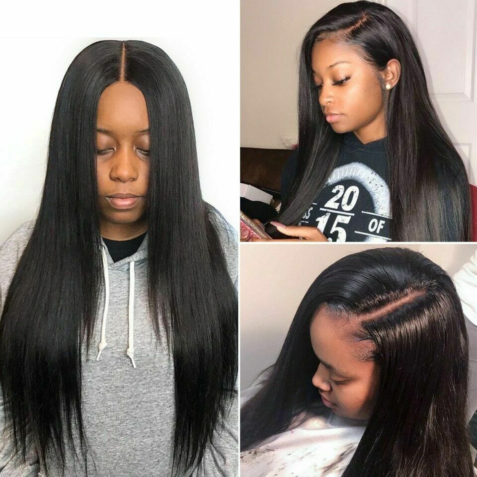 Lace Closure Wig Straight Lace Front Human Hair Wigs Brazilian Wigs For Women Wyprzedaż limitowana, bardzo popularna