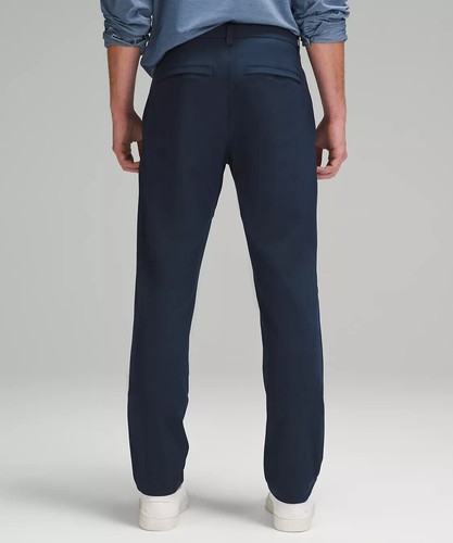 Lululemon ABC Trouser Classic Pants True Navy Men Size 34”W X 30”L New Tags - Picture 6 of 6