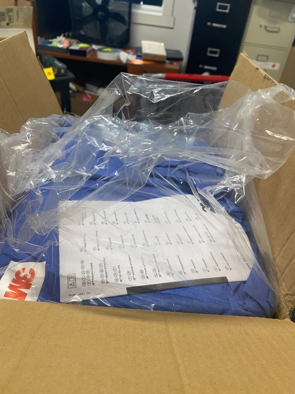 3M Disposable Protective Coverall 4530CS-BLK-3XL image 2