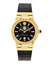 Versace Womens  Gold 38mm Strap Fashion Watch