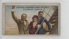1929 BAT Cinema Stars Tobacco Blank Back Douglas Fairbanks Sr Mary Pickford 11bd