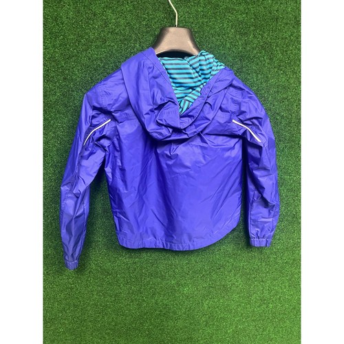 Youth lightweight blue jacket water resistant Columbia Sz S Unisex Boys & Girls - Picture 2 of 4