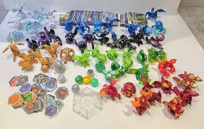 Riesiges Bakugan Battle Brawlers Konvolut Restposten Karten 55+ Figuren Spinmaster 