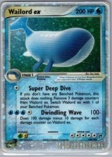 Wailord ex 100/100 Sandstorm - Pokemon Card - MP