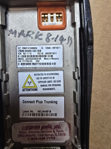 Motorola TRBO XPR6580 XPR 6580 800/900 MHz 3 W 240 Ch Radio analogowe - Zdjęcie 9 z 10