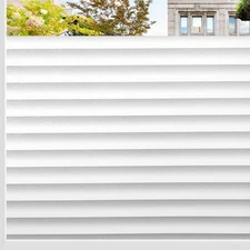Donox Window Privacy Film Blinds Type UV Protection  17.5 x 78.7 inches