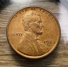 1922-D Lincoln Wheat Cent - Actual Coin Shown - Free Shipping & Tracking INV#22