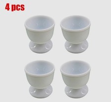 4 x Egg Cup Set Breakfast Boiled Eggs Novelty egg holder Kitchen Home Food New