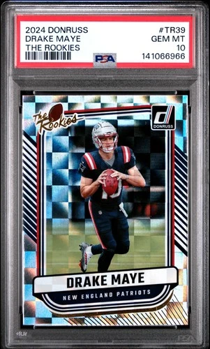 2024 PANINI DONRUSS THE ROOKIES #TR39 DRAKE MAYE ROOKIE RC PSA 10