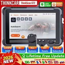 THINKSCAN 672 Bi-directional 28 Reset IMMO Full System Free Auto Obd2 Scanners