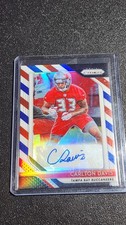 2018 Panini Prizm - Rookie Autographs Carlton Davis #RA-CD Red White & Blue...