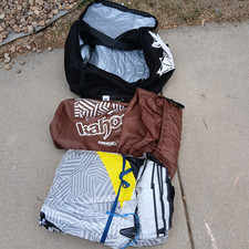 Best Kitesurfing Kite, Backbag Travel Bag Set Kahoona Lot