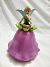 VINTAGE DISNEY Tinker Bell  Push Light Night - Very Good -Complete and works.