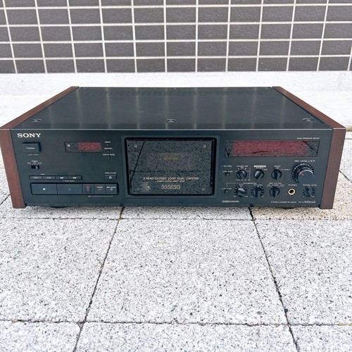 SONY TC-K555ESG Stereo Cassette Deck Vintage High-End Japan