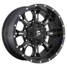 20x9 Matte Black Milled Wheels Fuel D517 Krank 6x1356x5.56x139.7 1 Set Of 4