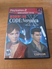 PS2 Resident Evil Code Veronica X PlayStation 2 Greatest Hits CIB Tested