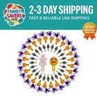 Color-Changing 117pc Halloween Light Bulbs & Tree Toppers for Festive Decor