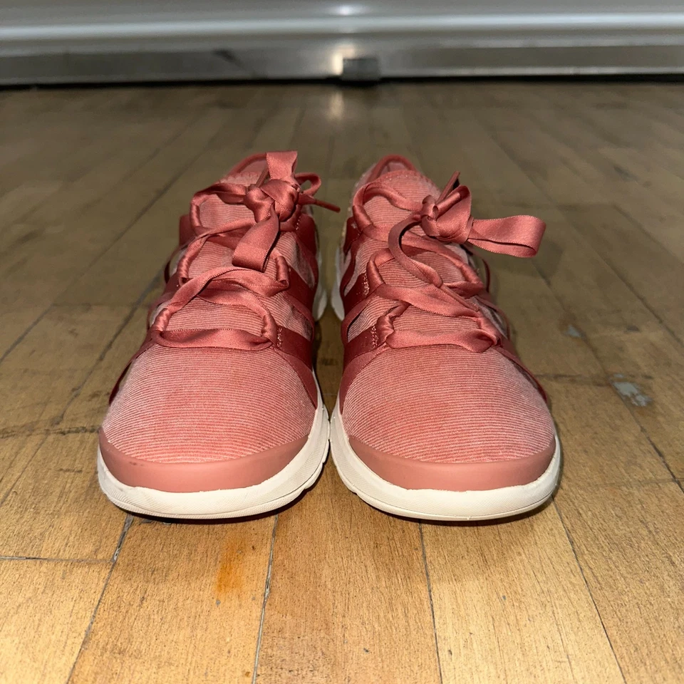 Zapatillas deportivas Bzees Glisten para mujer talla 9 M rosa cinta encaje parte inferior zapatos cómodos Foto 4 de 4