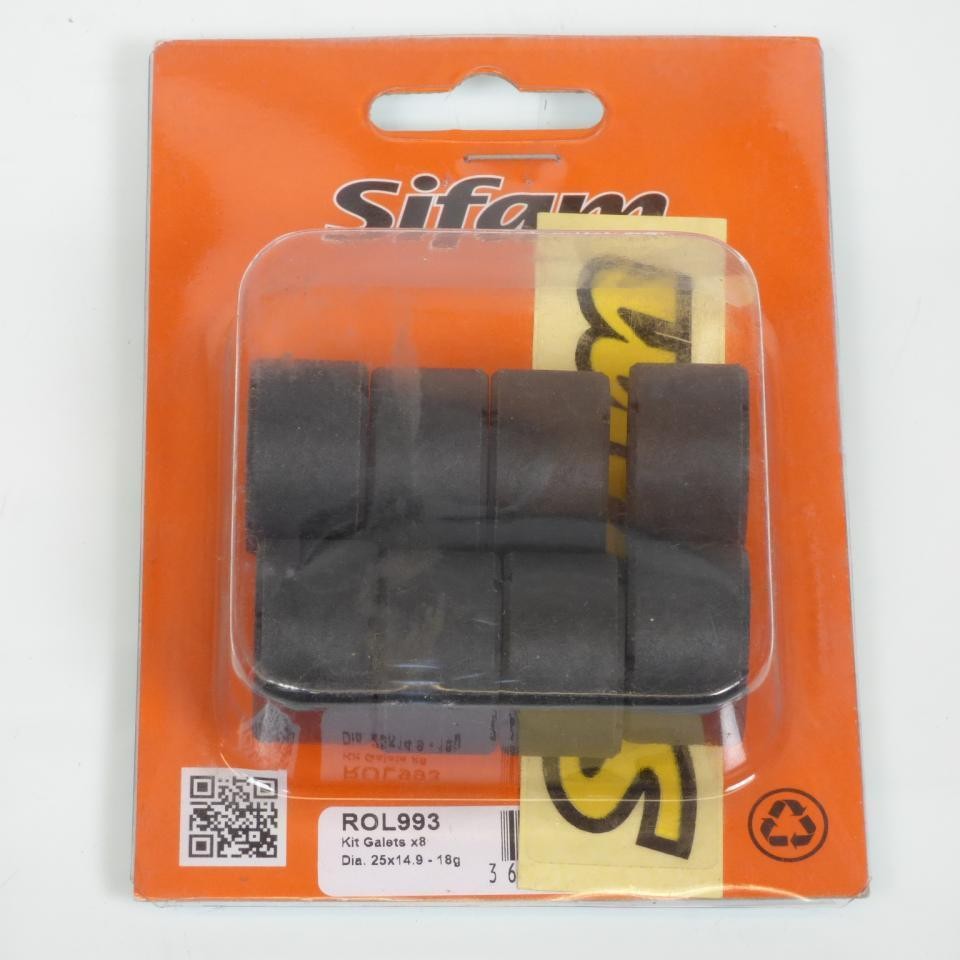 Galet rouleau de variateur Sifam de précision pour Yamaha T-Max 500