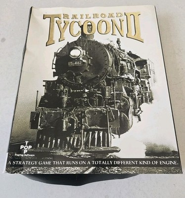 RAILROAD Tycoon II 2 - Big Box IBM 3.5