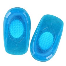 Plantillas elevadoras de zapatos almohadilla de espolón de hueso copa de tacón de silicona