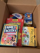 Family fun assortment of board games