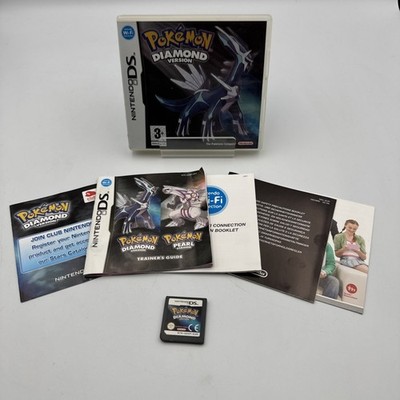 Pokemon Diamant Version Nintendo DS komplett in Box mit Anleitungen PAL sehr guter Zustand