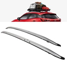 Roof Rack Side Rails For Mazda Cx-3 2016-2019 Rooftop Luggage Carrier Silver Roof Rack Side Rails For Mazda Cx-3 2016-2019 Rooftop Luggage Carrier Silver