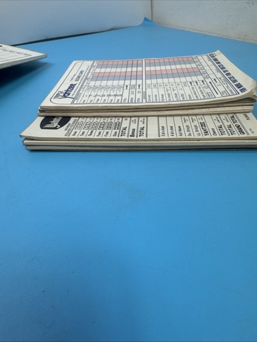 400+ Partially Used Yahtzee Score Cards Lot Of Standard & Triple Yahtzee Pads - Picture 5 of 7