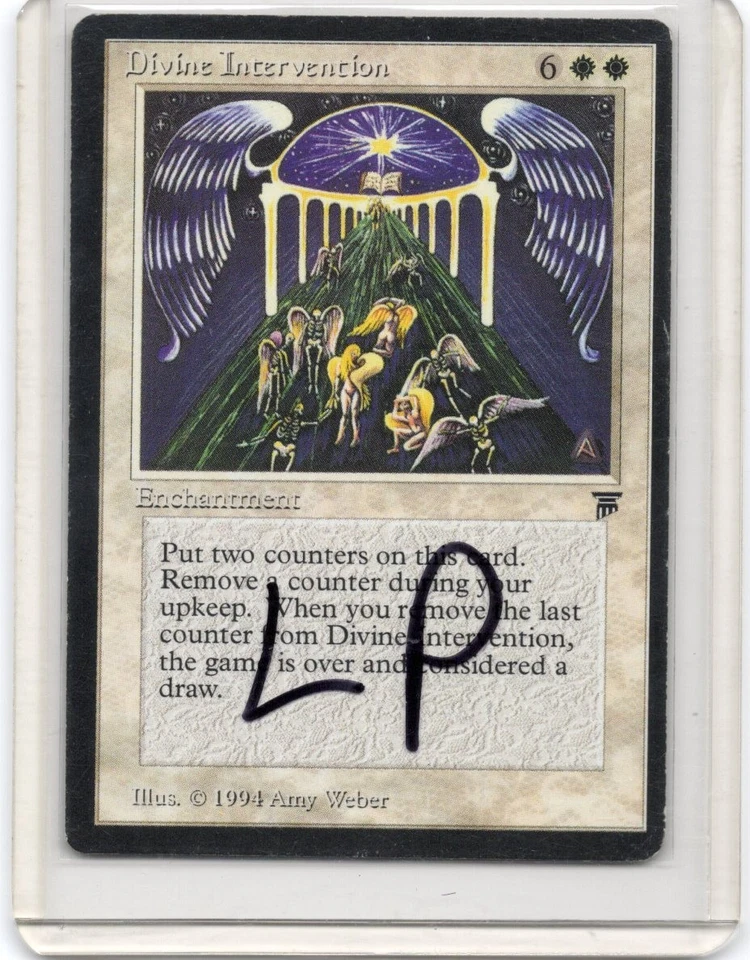 MTG Divine Intervention Legends LP Magic Vintage Legacy Commander - Image 3 of 3