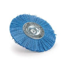 Dico Products 4" Nyalox Wheel Brush 240Grit (Blue)