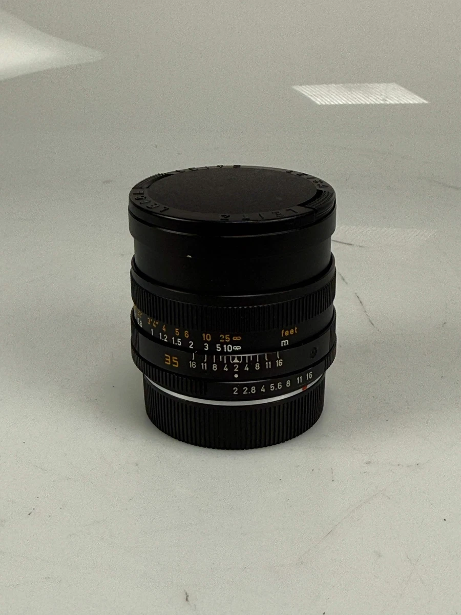 Leica SUMMICRON-R 35mm Focal f/2 Camera Lenses for sale - eBay