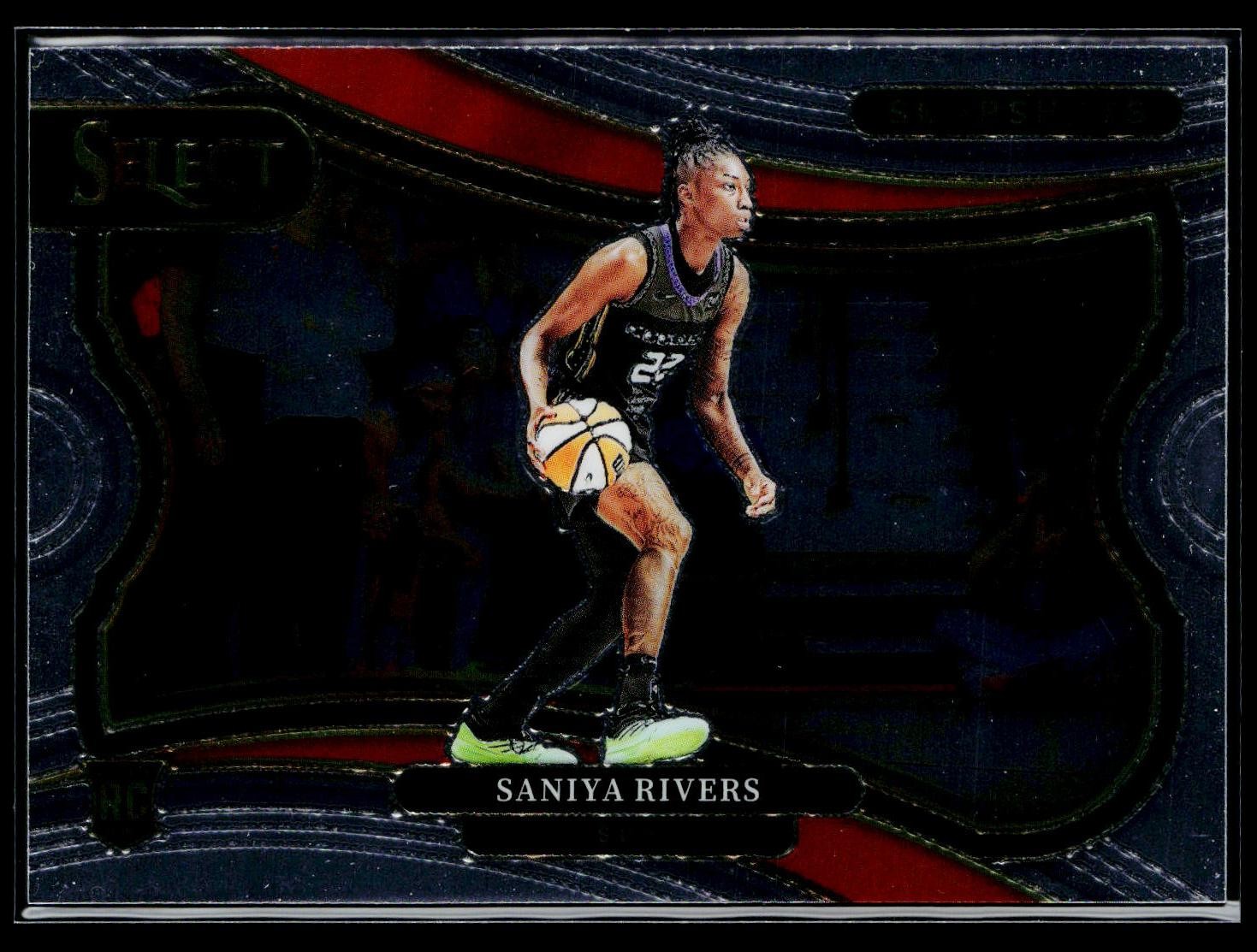 2025 Panini Select WNBA #9 Saniya Rivers Select Future